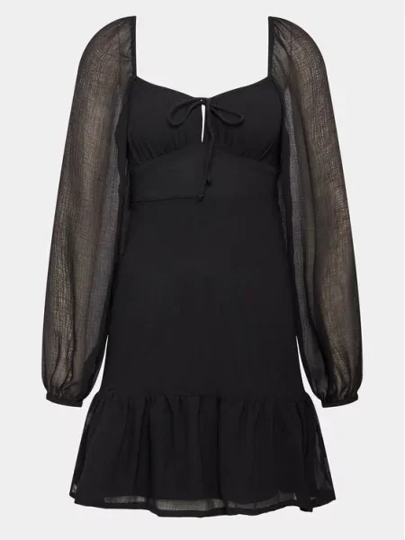 Gina Tricot Rochie cocktail negru