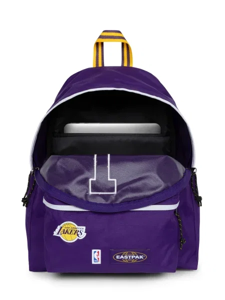 EASTPAK Rucsac Day Pak'r galben / mov închis / alb violet