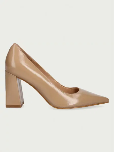 Pantofi cu toc Guess bej
