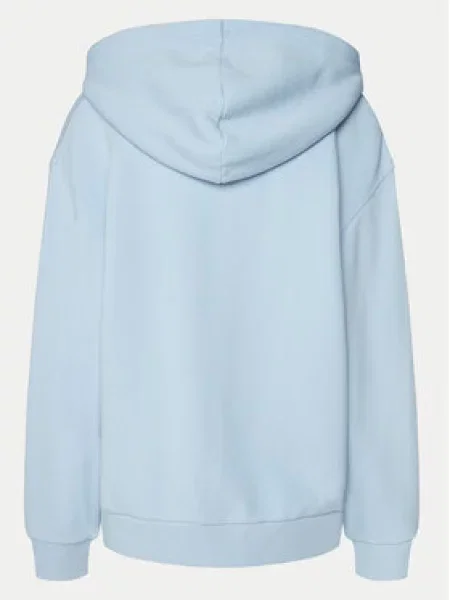 Tommy Hilfiger Mikina Modern Script Graphic Světle modrá