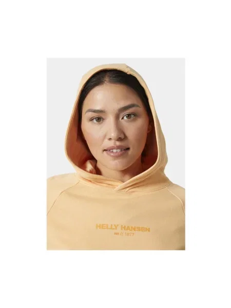 Hanorac cu glugă Helly Hansen galben