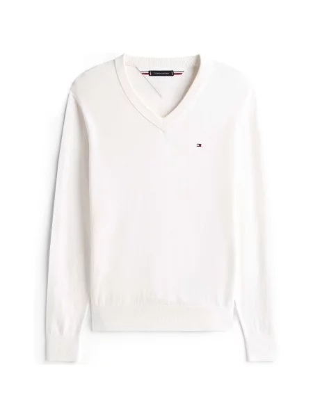 TOMMY HILFIGER Sveter pastelovo žltá béžová