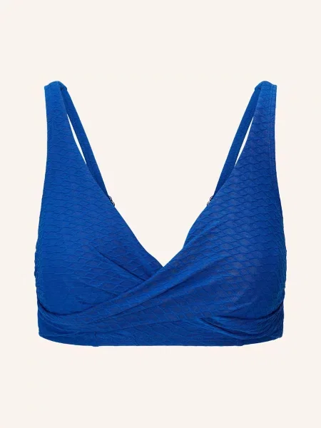 Lingadore Góra Od Bikini Z Fiszbinami blau niebieskie