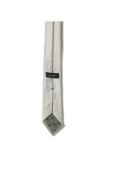 Krawat Emporio Armani szary