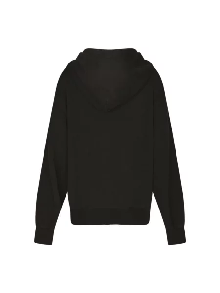 Bluza z kapturem Maison Margiela z kapturem czarna