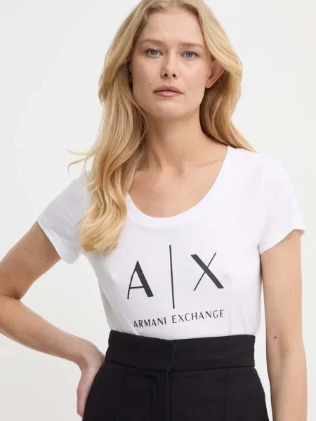 Tričko Armani Exchange biela