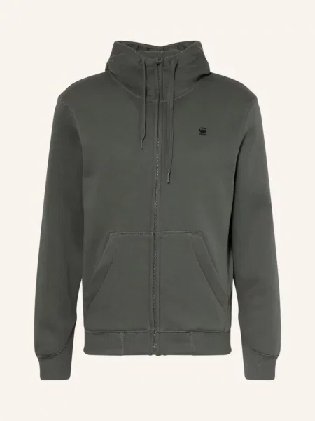 G-Star Raw Mikinová Bunda zelená
