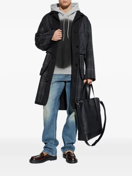 Hanorac cu glugă Mm6 Maison Margiela gri
