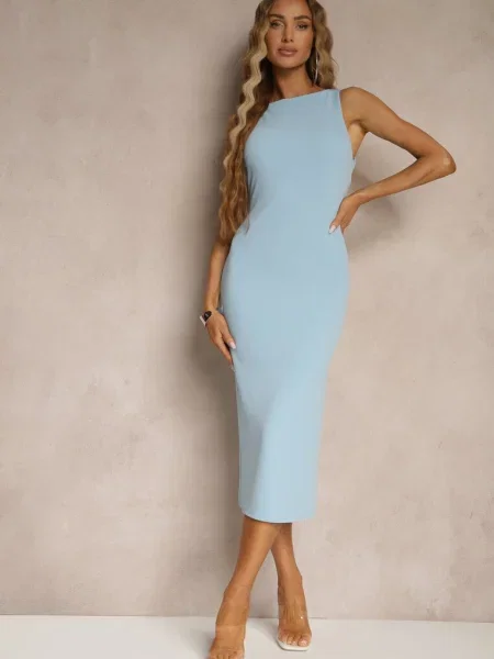 Rochie Fonama deschis albastru