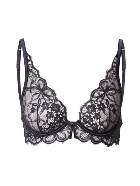 Hunkemöller Nedrček Prina Up' črna