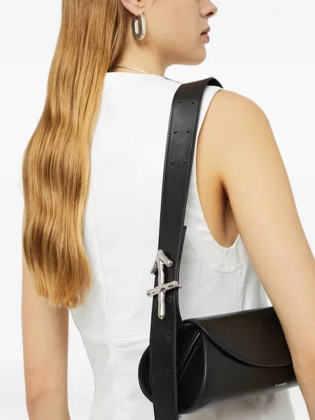 Geantă Jil Sander cu cataramă