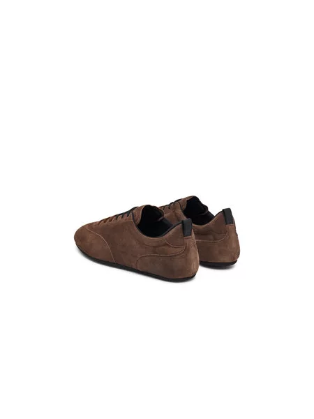 Sneakersy Max Mara Stecca Tmavo hnedá