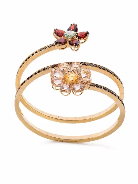 Brăţară Dolce & Gabbana cu strasuri galben