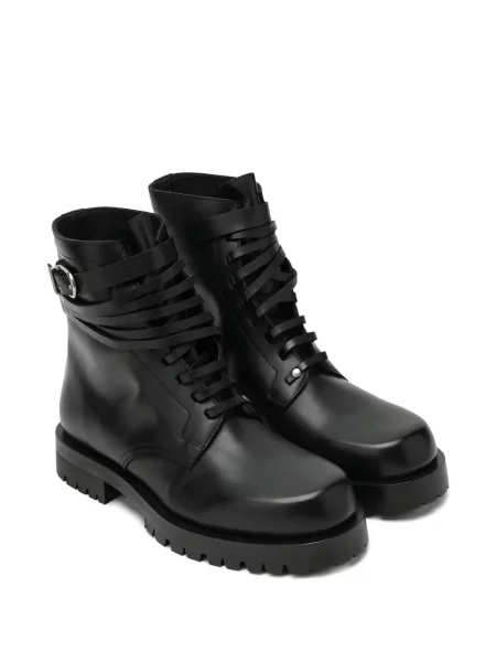 Botine Durazzi Milano cu cataramă negru