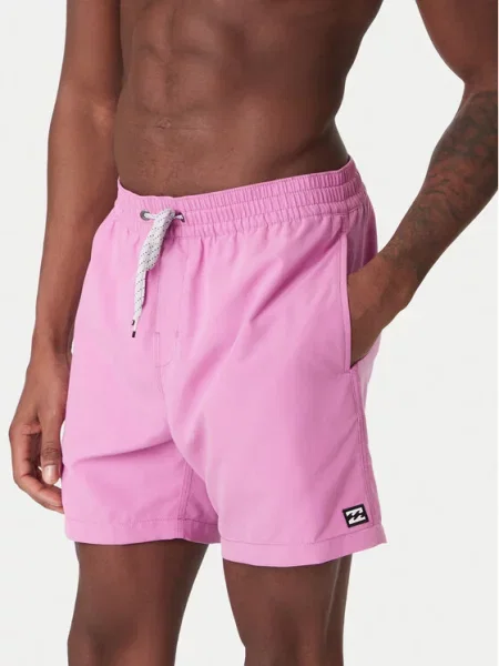 Plavecké šortky Billabong růžové