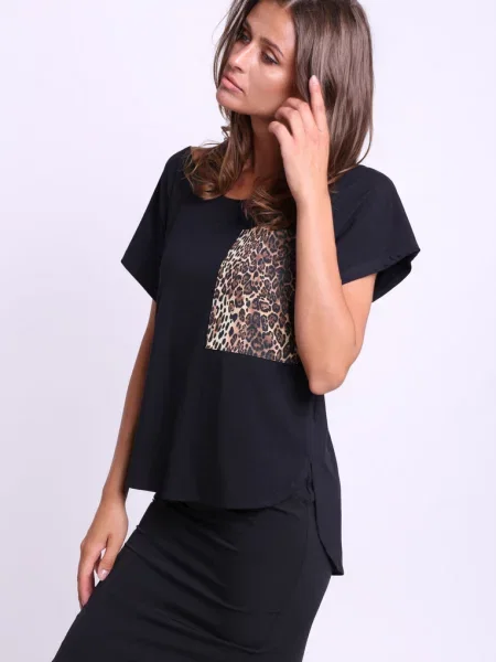 Tricou Kabelle negru