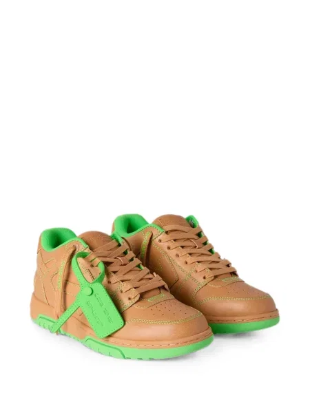 Sneakerși Off-white business alb