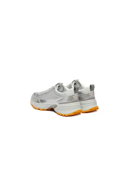 Calvin Klein Tenisice Hike Runner Lace Up Pearl Ny Srebrna