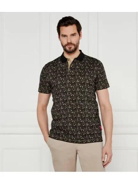 JOOP! Jeans Pólóing 15 Barna Modern Fit fekete