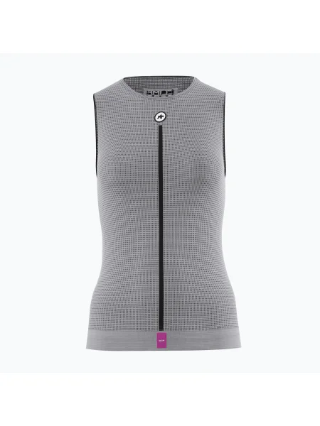 Tricou de ciclism pentru femei ASSOS Summer NS Skin Layer P1 gri