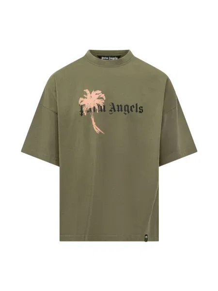 Koszulka Palm Angels zielona