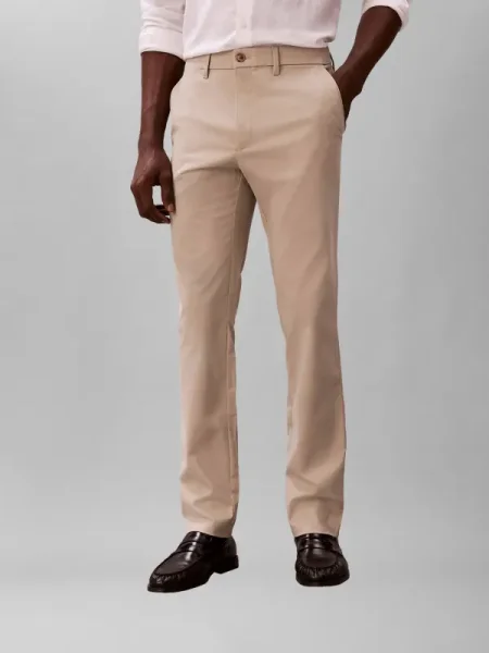 Calvin Klein Pantaloni chino bej