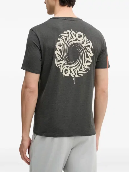 Tricou Dynafit cu imagine gri