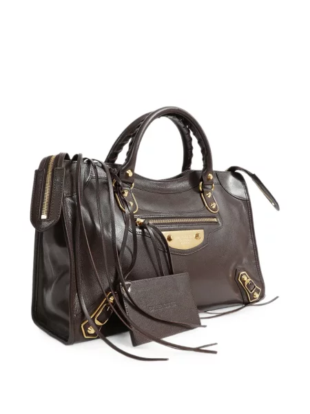 Geantă shopper Balenciaga maro