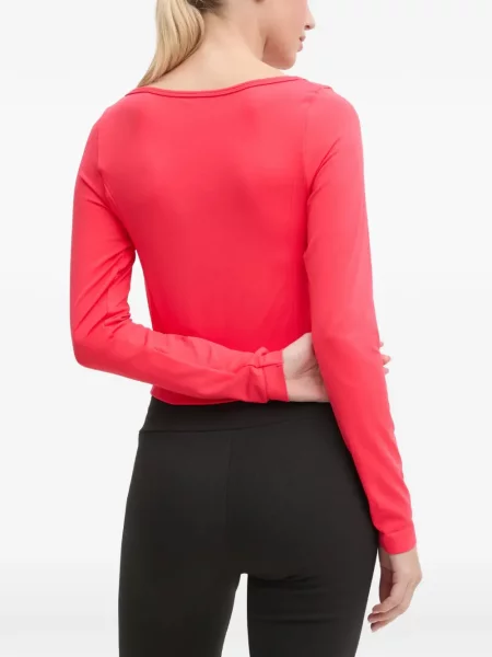 Decupat tricou Under Armour cu imagine roz