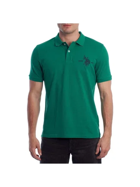 Tricou polo U.s. Polo Assn. verde