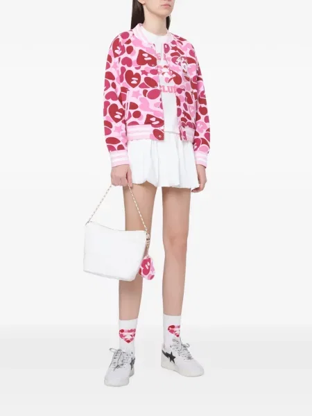 Bomber bunda Apee™ By *a Bathing Ape® ružová
