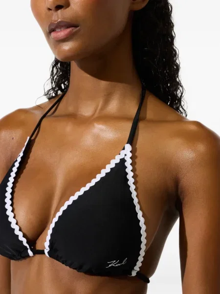 Bikini Karl Lagerfeld negru