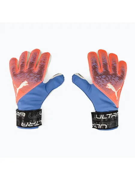 PUMA Ultra Protect 3 Rc оранжеви и вратарски ръкавици 05 сини