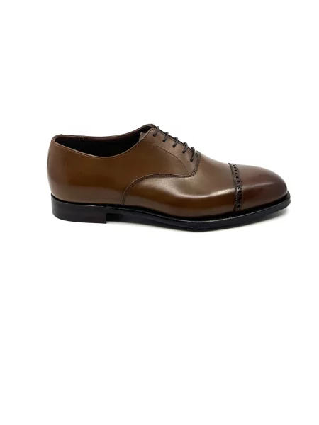 Półbuty Crockett & Jones skórzane brązowe