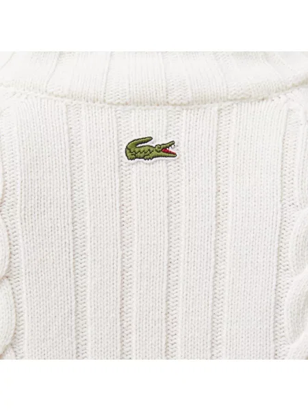 Свитер Lacoste белый