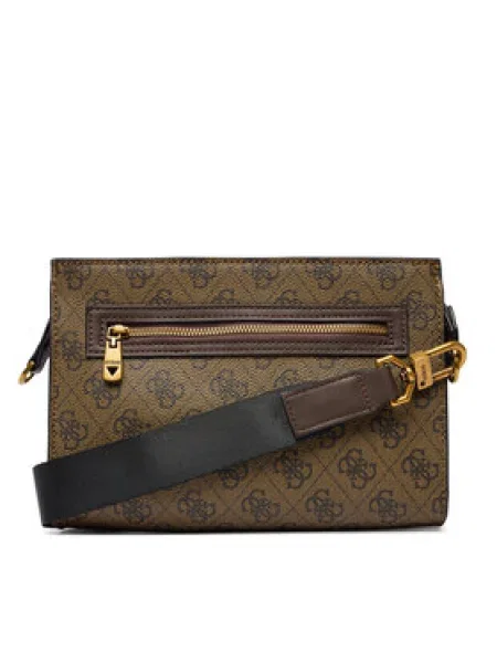 Válltáska Guess HMMILO barna