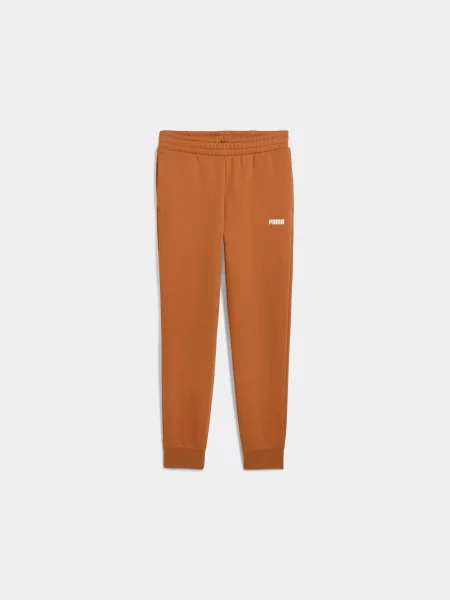 Штани спортивні PUMA Ess Logo Sweatpants Fl Cl комбінований верх коричневий