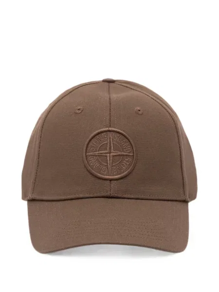 Șapcă Stone Island cu strasuri maro