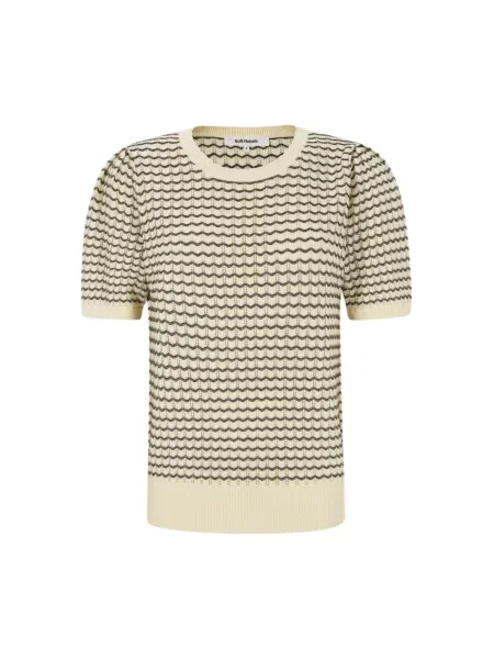 Soft Rebels Pulover SRMayan bej