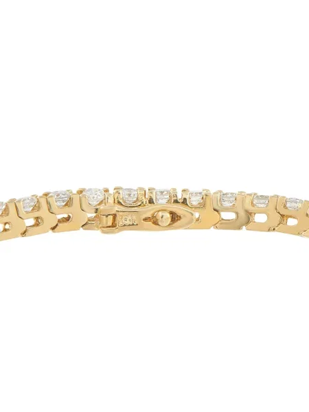 Diamant brăţară Lb Exclusive tenis auriu