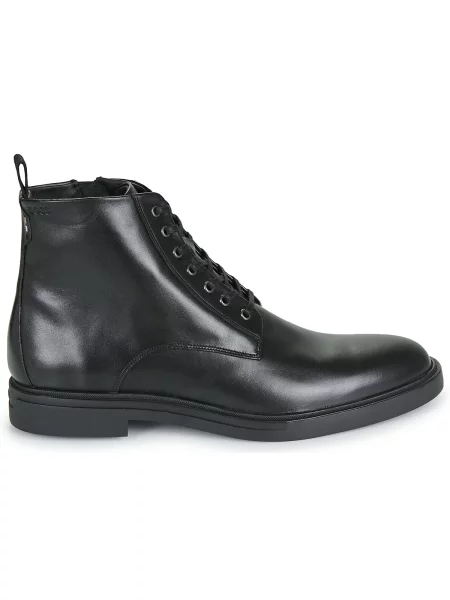 Botine Boss din piele negru