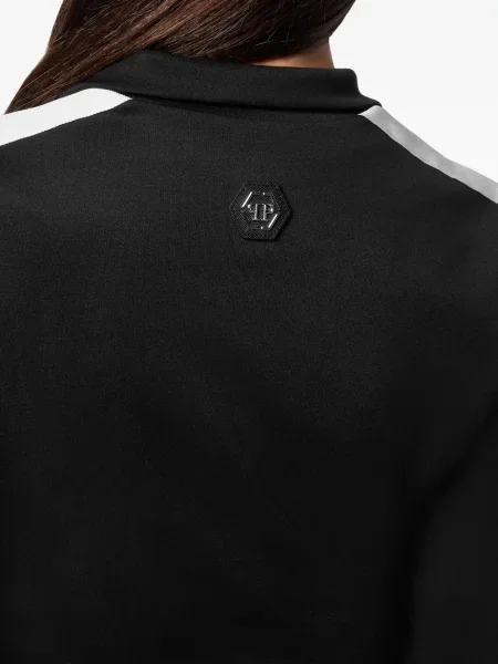 Geacă Philipp Plein cu dungi negru