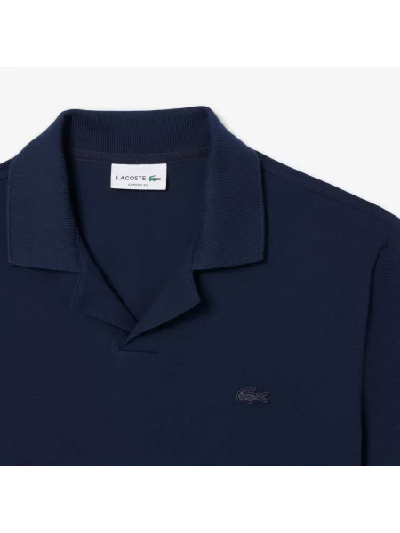 Lacoste Klasyczna Koszulka Polo Paris granatowa