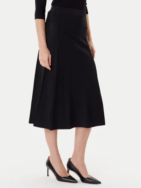 TWINSET Midi krilo črna