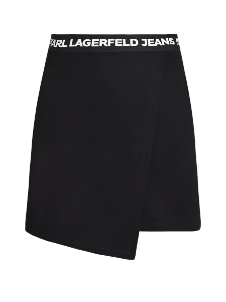 KARL LAGERFELD JEANS Fustă negru alb