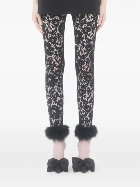 Pantaloni Valentino Garavani negru