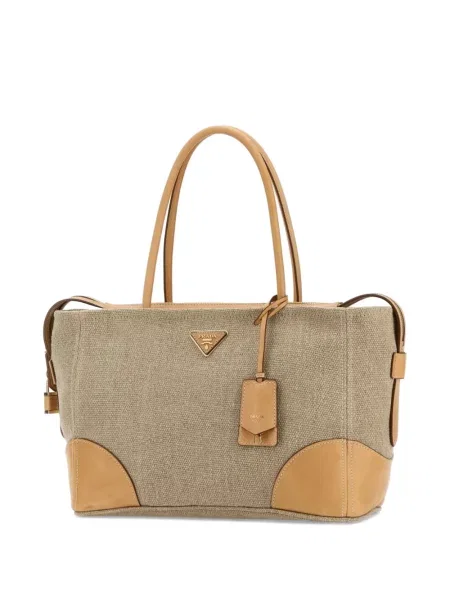 Geantă shopper Prada din piele