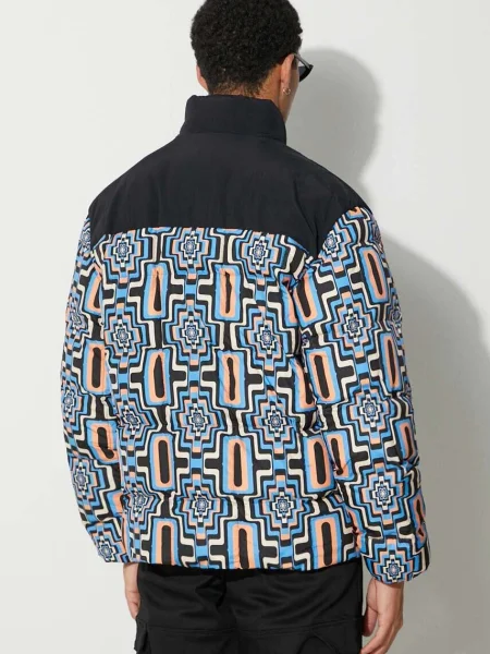 Marcelo Burlon geacă Aop Optical Cross Block negru