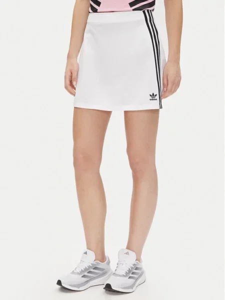 Adidas Trapecijos formos sijonas adicolor balta
