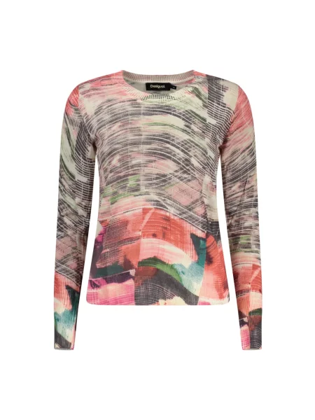 Lniany sweter Desigual